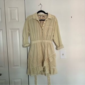 Anthropologie Pilcro Corduroy mini dress